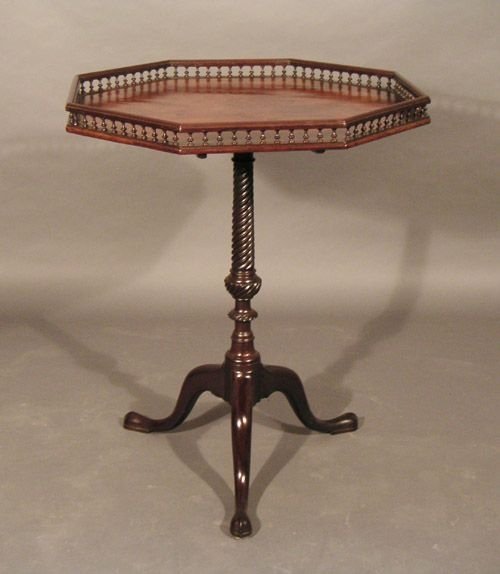Mahogany Tripod Table